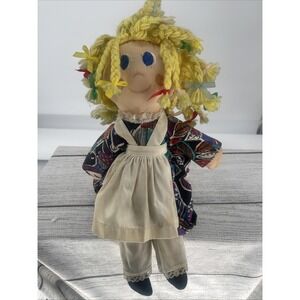 Gambina Doll Blonde Braided Hair Blue Eyes